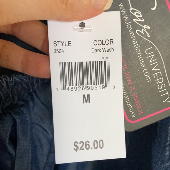 short tencel pull on elastic waist short with pockets casual size M - Picture 15 of 17